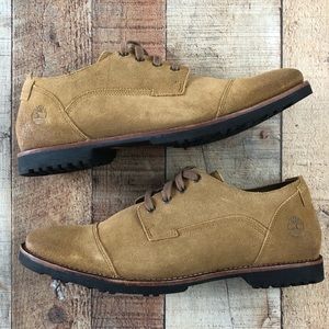 Timberland • Kendrick Cap-Toe Suede Oxfords